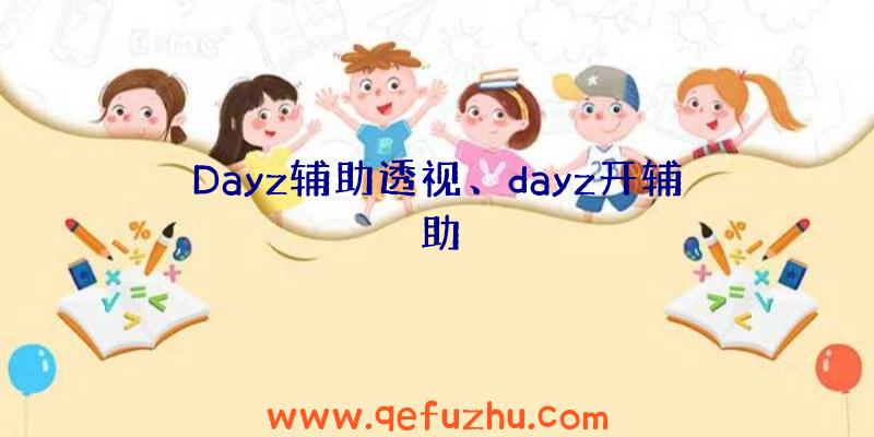 Dayz辅助透视、dayz开辅助