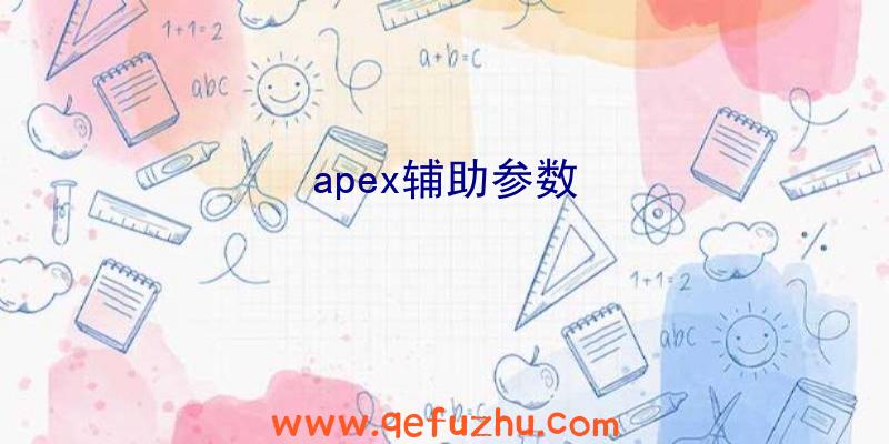 apex辅助参数