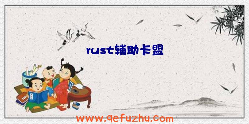 rust辅助卡盟
