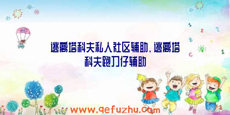 逃离塔科夫私人社区辅助、逃离塔科夫跑刀仔辅助