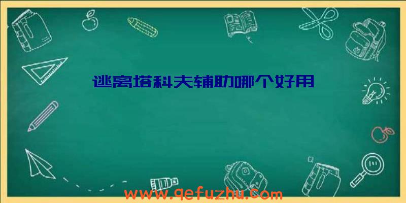 逃离塔科夫辅助哪个好用