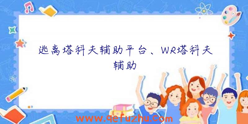 逃离塔科夫辅助平台、WR塔科夫辅助
